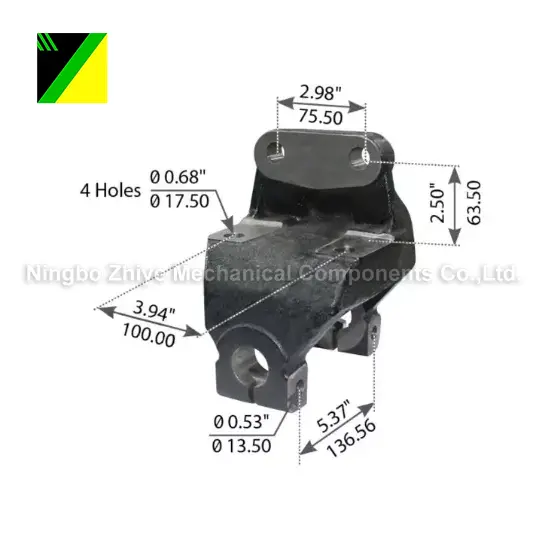 Εμπρός κρεμάστρα χύτευσης όλκιμο σίδηρο Lost Foam επένδυσης